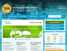 Tablet Screenshot of cashwater.org